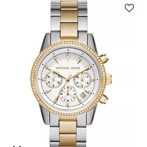 Michael Kors two-tone watch